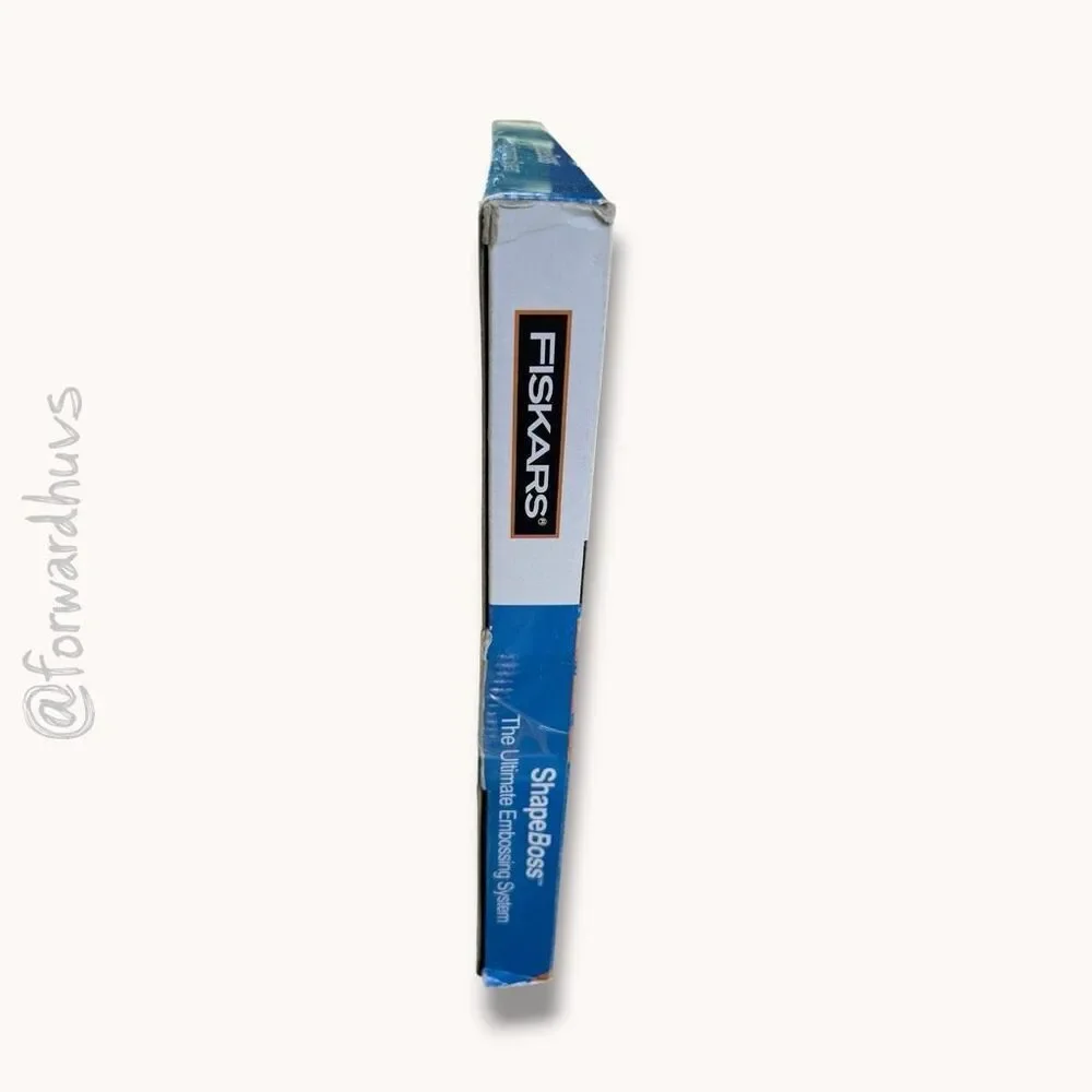 Fiskars ShapeBoss Embossing System – See Listing for Included Items